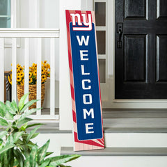 New York Giants Summer Seasonal Single Sided Large Leaner, 46", NFL, Home