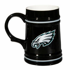 Philadelphia Eagles Ceramic Stein Cup, 24oz, NFL, Home