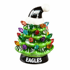 4" Mini LED Tabletop Christmas Tree, Set of 2, Philadelphia Eagles, NFL, Home