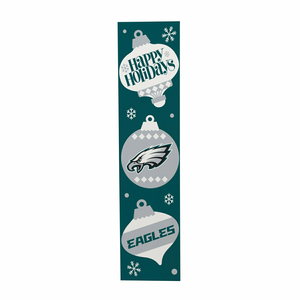 47" Double Sided Leaner, Philadelphia Eagles, Christmas, NFL, Home