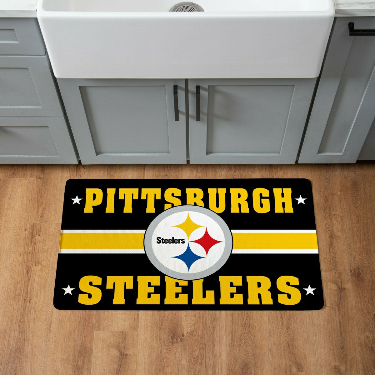 Pittsburgh Steelers Anti-Fatigue Mat, 18"x30", NFL