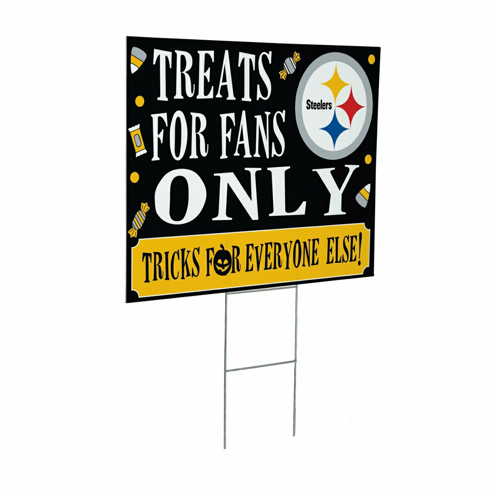 Pittsburgh Steelers Coroplast Yard Sign, Halloween Treats for Fans, NFL, Home