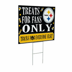 Pittsburgh Steelers Coroplast Yard Sign, Halloween Treats for Fans, NFL, Home