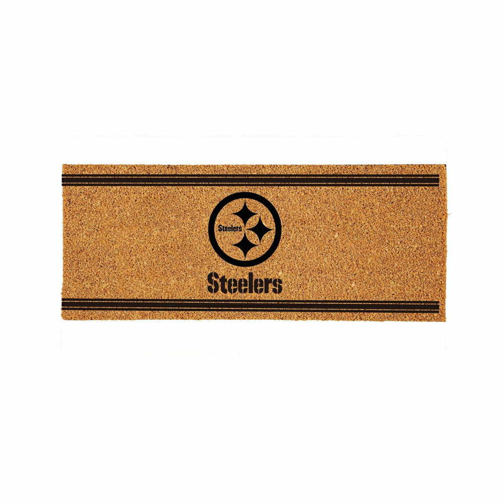 Pittsburgh Steelers Extra Large One Color Coir Mat, 60"x24", NFL