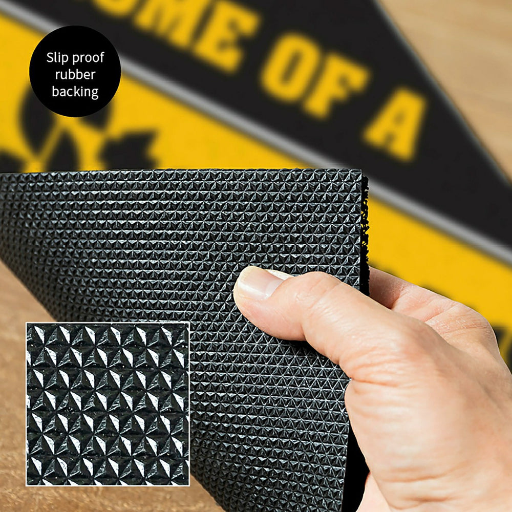Pittsburgh Steelers, PVC Mat COLOR, Home of a Fan, NFL