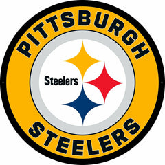LED Wall Decor, Round, Pittsburgh Steelers, NFL, Home
