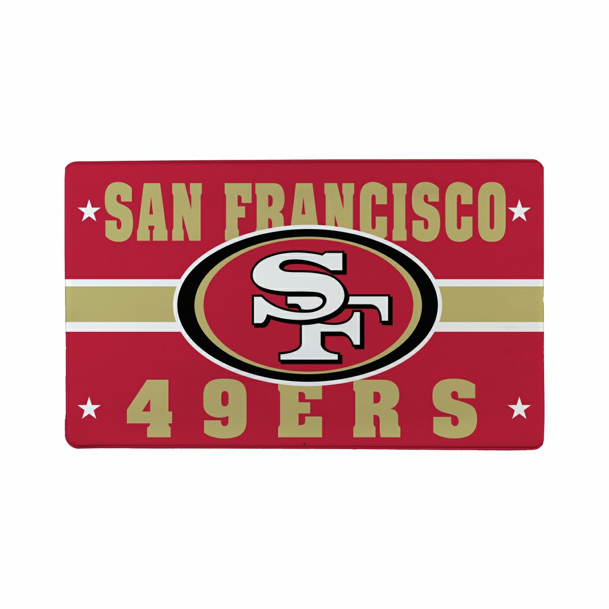 San Francisco 49ers Anti-Fatigue Mat, 18"x30", NFL