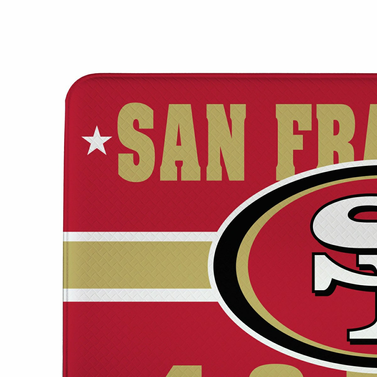 San Francisco 49ers Anti-Fatigue Mat, 18"x30", NFL