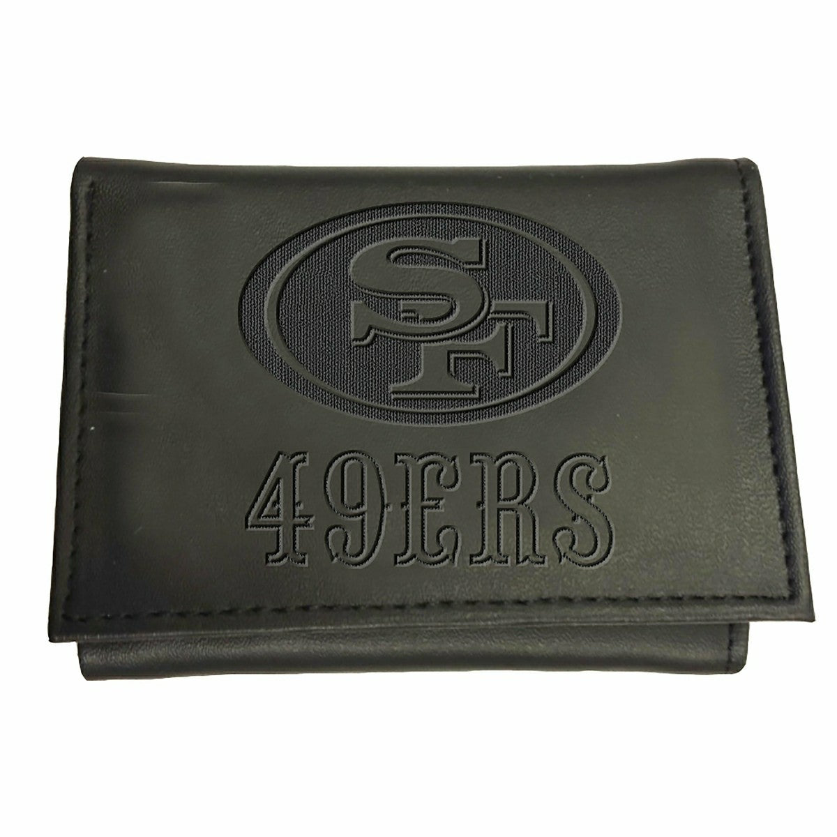 San Francisco 49ers, Tri-Fold Wallet, Black, NFL, Home