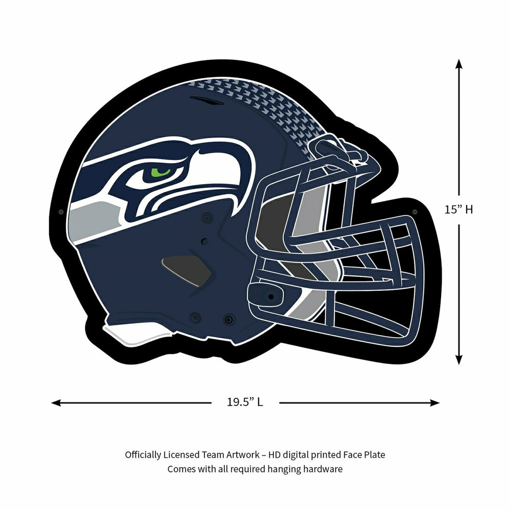 LED Wall Decor, Helmet, Seattle Seahawks, NFL, Home