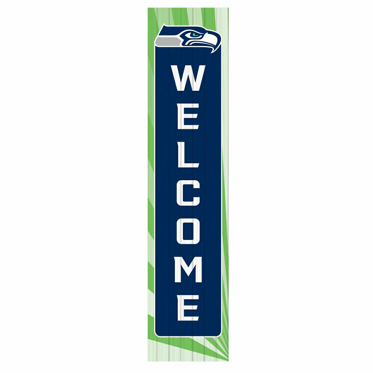 Seattle Seahawks Summer Seasonal Single Sided Large Leaner, 46", NFL, Home