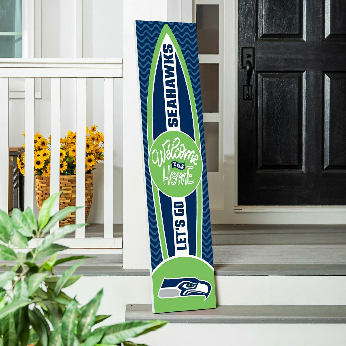Seattle Seahawks Summer Seasonal Surfboard ECM Exclusive 47" Single Si, NFL, Home
