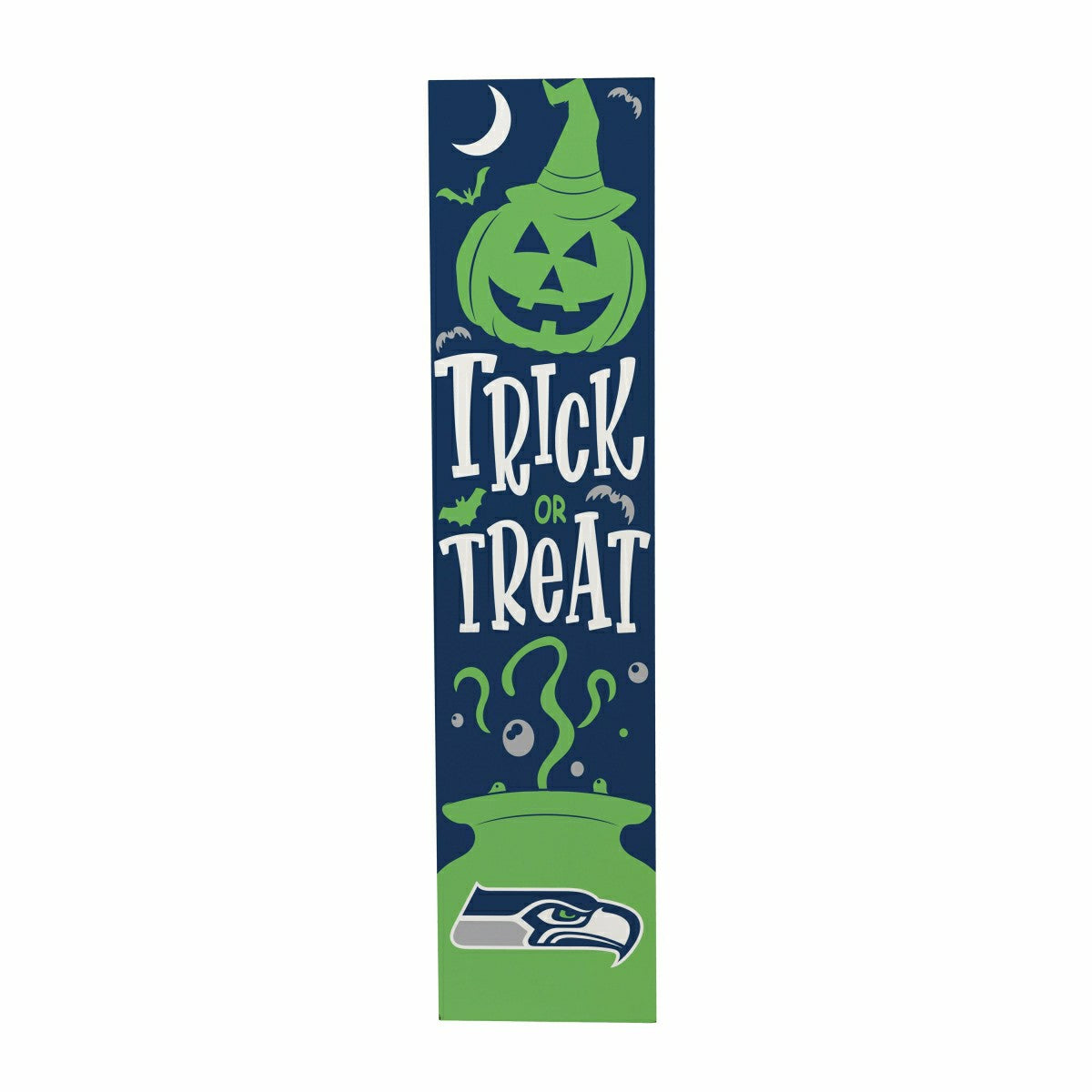 47" Double Sided Leaner, Seattle Seahawks, Halloween, NFL, Home