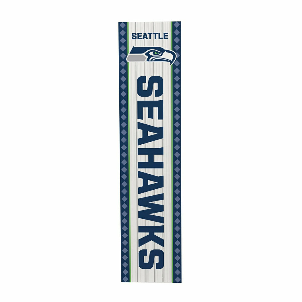 47" Double Sided Leaner, Seattle Seahawks, Christmas, NFL, Home