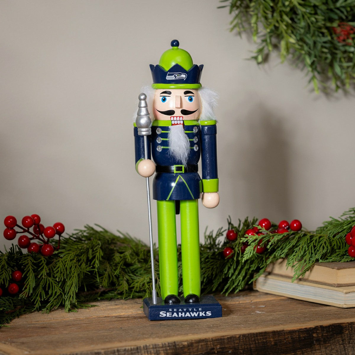 Nutcracker Statue, Seattle Seahawks, NFL, Home