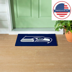 Full Color PVC Mat, 16" x 28", Seattle Seahawks, NFL