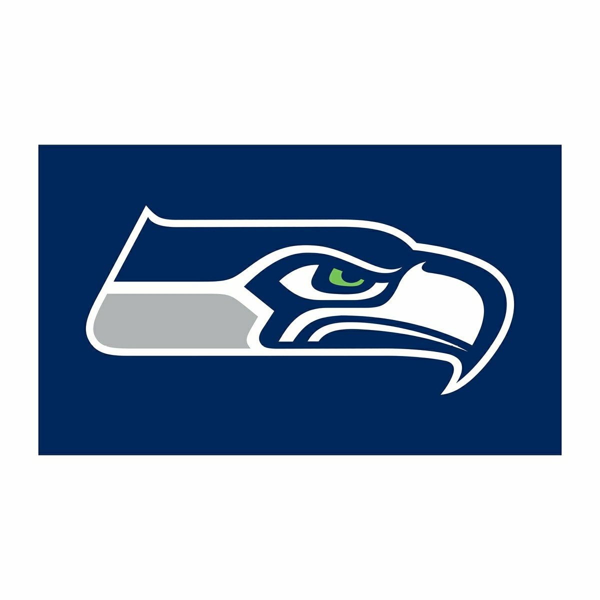Full Color PVC Mat, 16" x 28", Seattle Seahawks, NFL