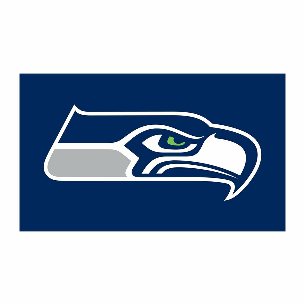 Full Color PVC Mat, 16" x 28", Seattle Seahawks, NFL
