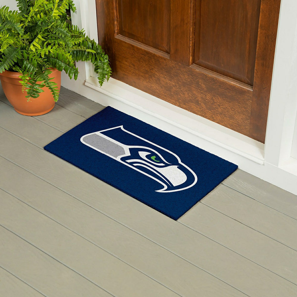 Full Color PVC Mat, 16" x 28", Seattle Seahawks, NFL