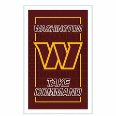 Washington Commanders NFL Football Rectangle Neolite LED Decor, NFL, Home