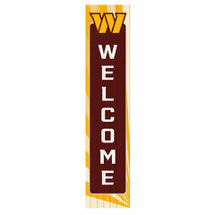 Washington Commanders Summer Seasonal Single Sided Large Leaner, 46", NFL, Home