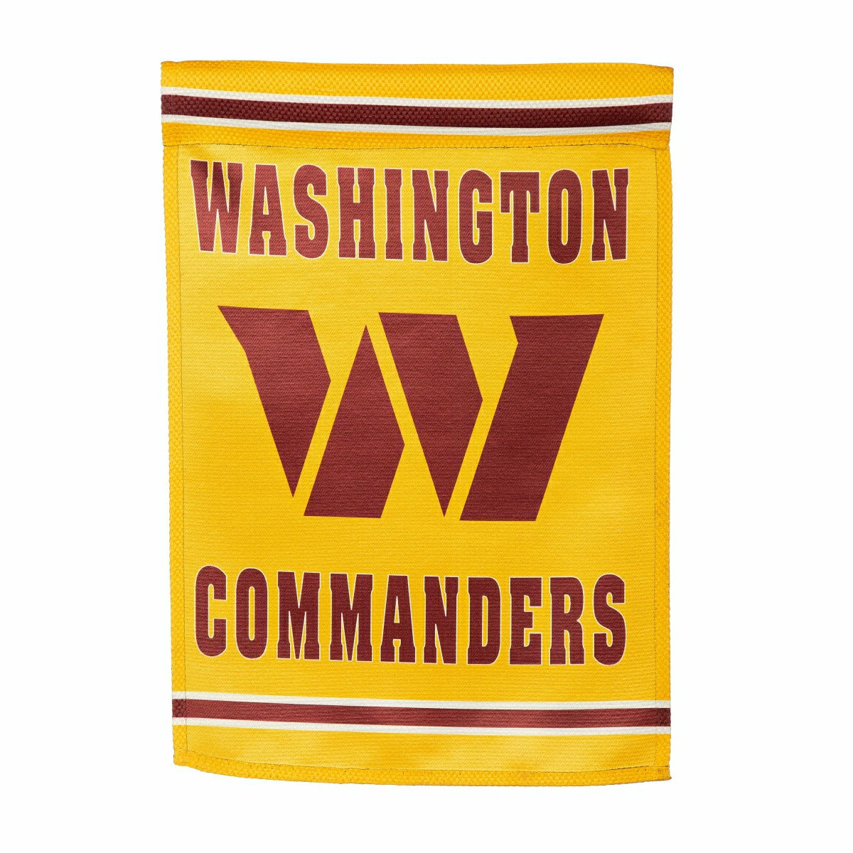 Washington Commanders Embossed Suede Garden Flag, NFL, Home