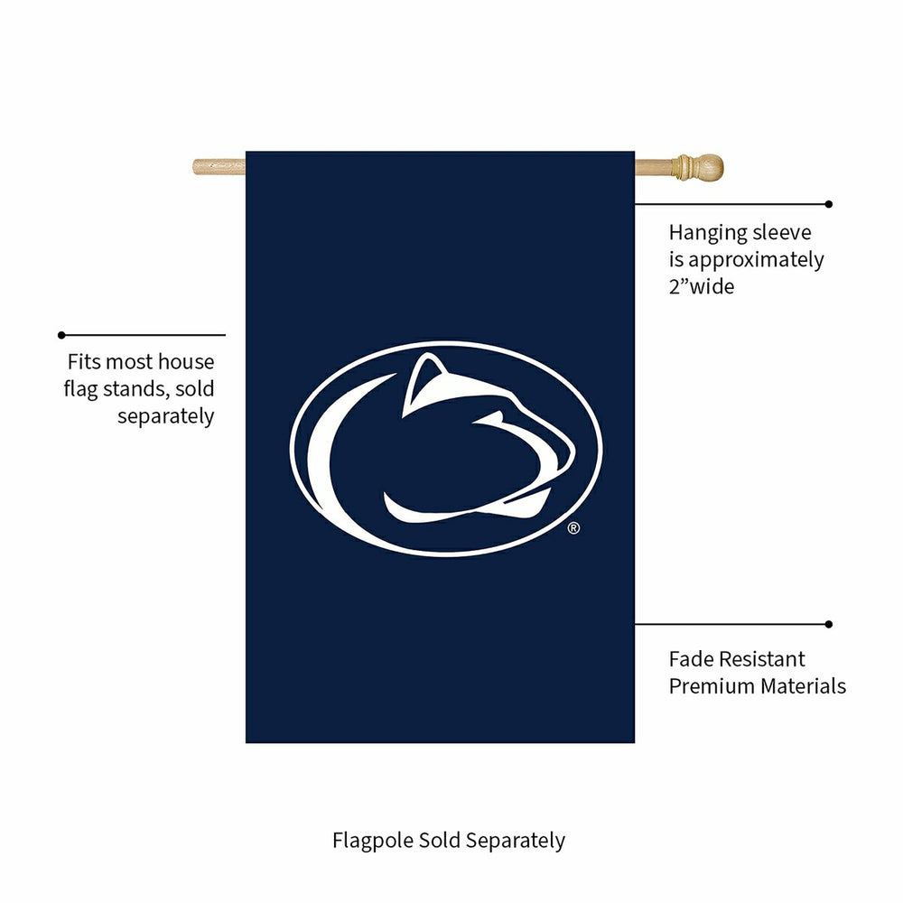 Applique Flag, Reg, Penn State, Home, Collegiate