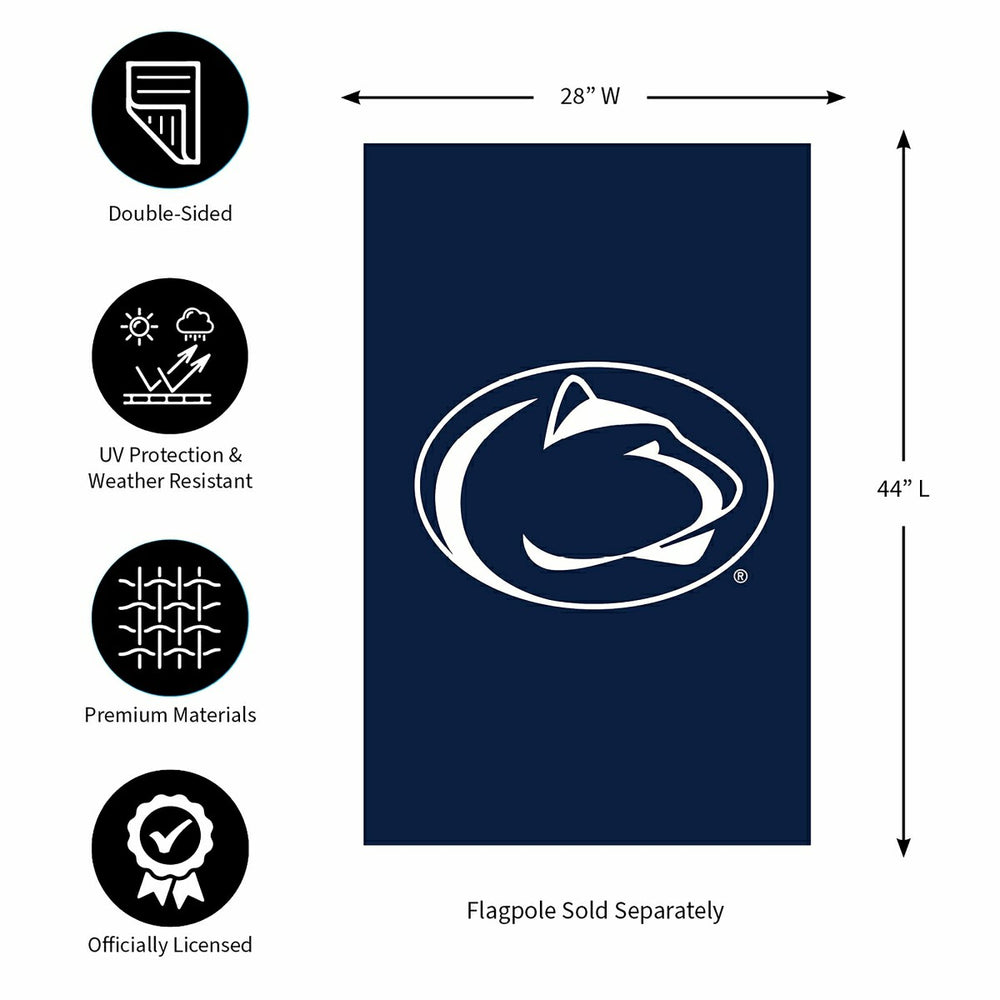 Applique Flag, Reg, Penn State, Home, Collegiate