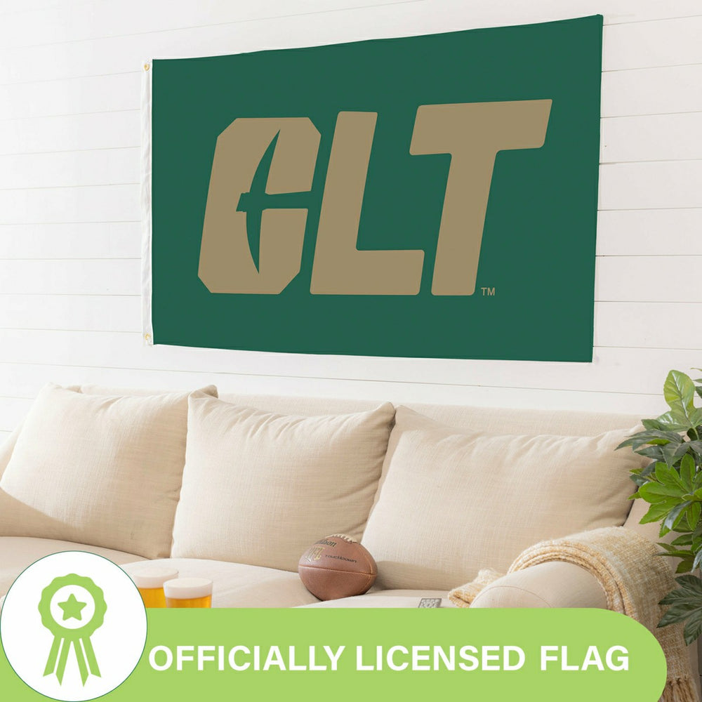 University of North Carolina, Charlotte Single Sided Flag w/ 2 Grommet, Home
