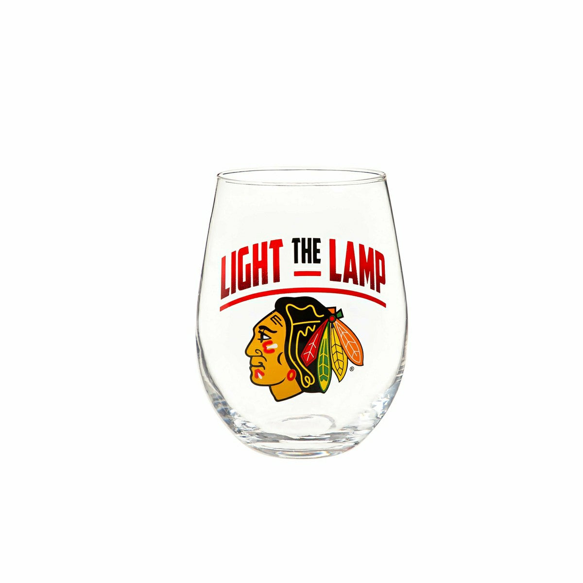 Stemless 17OZ Glass & Tankard 16OZ Gift Set, Chicago Blackhawks, NHL, Home