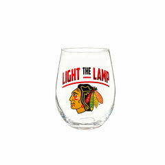 Stemless 17OZ Glass & Tankard 16OZ Gift Set, Chicago Blackhawks, NHL, Home