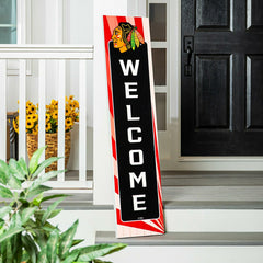 Chicago Blackhawks Summer Seasonal Single Sided Large Leaner, 46", NHL, Home