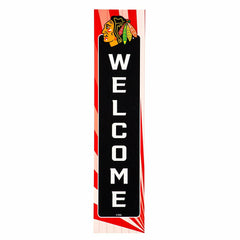 Chicago Blackhawks Summer Seasonal Single Sided Large Leaner, 46", NHL, Home