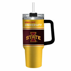 40oz Stainless Steel Canyon Cup w/ Straw, Iowa State University, Home, Collegiate