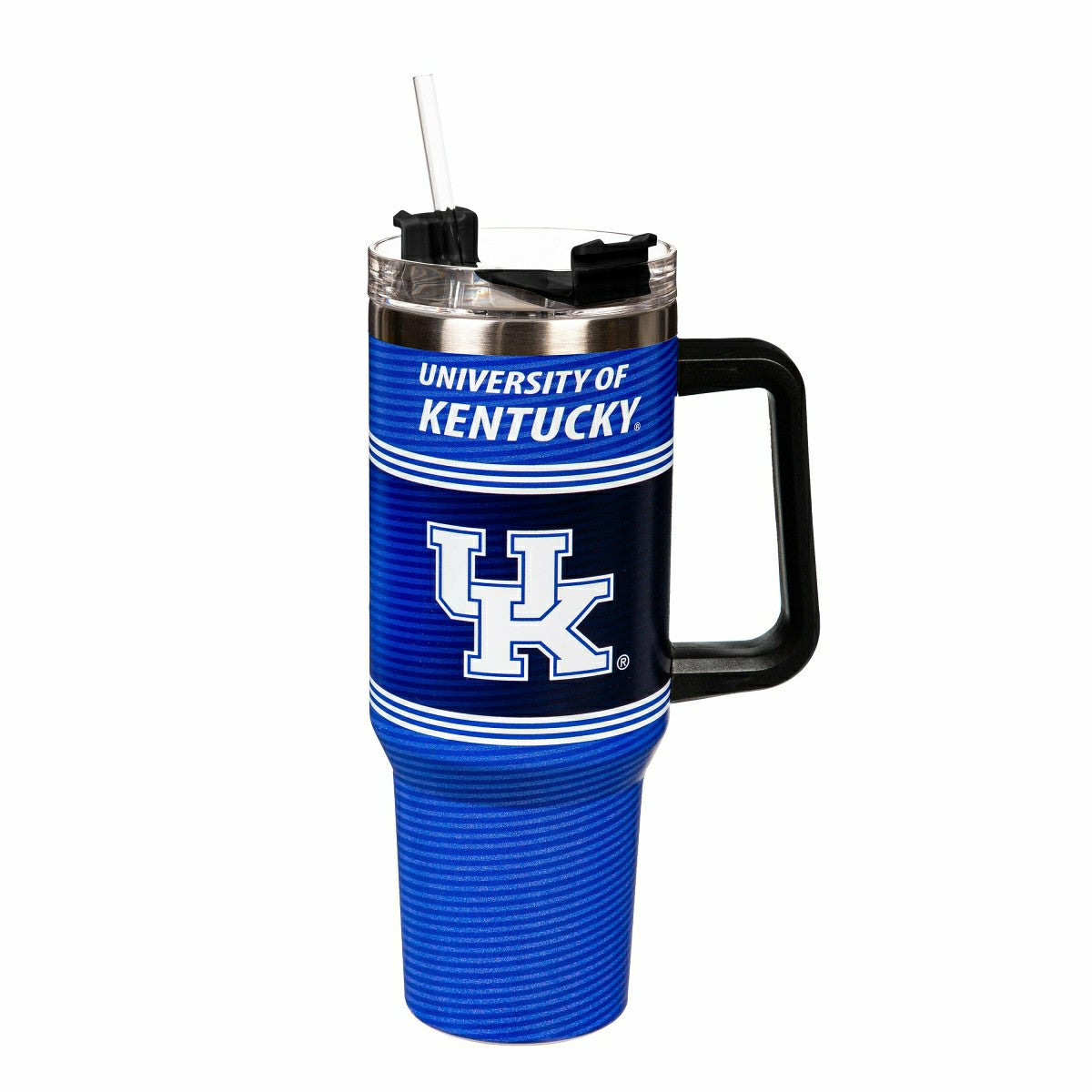 40oz Stainless Steel Canyon Cup w/ Straw, University of Kentucky, Home, Collegiate