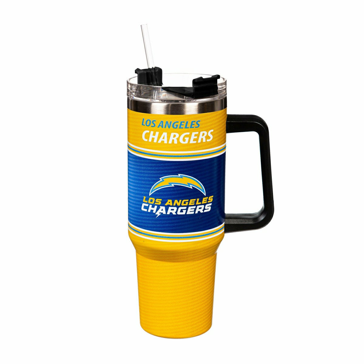 40oz Stainless Steel Canyon Cup w/ Straw, Los Angeles Chargers, Home