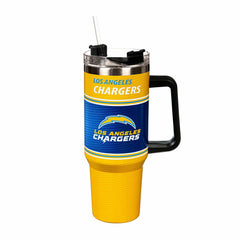 40oz Stainless Steel Canyon Cup w/ Straw, Los Angeles Chargers, Home