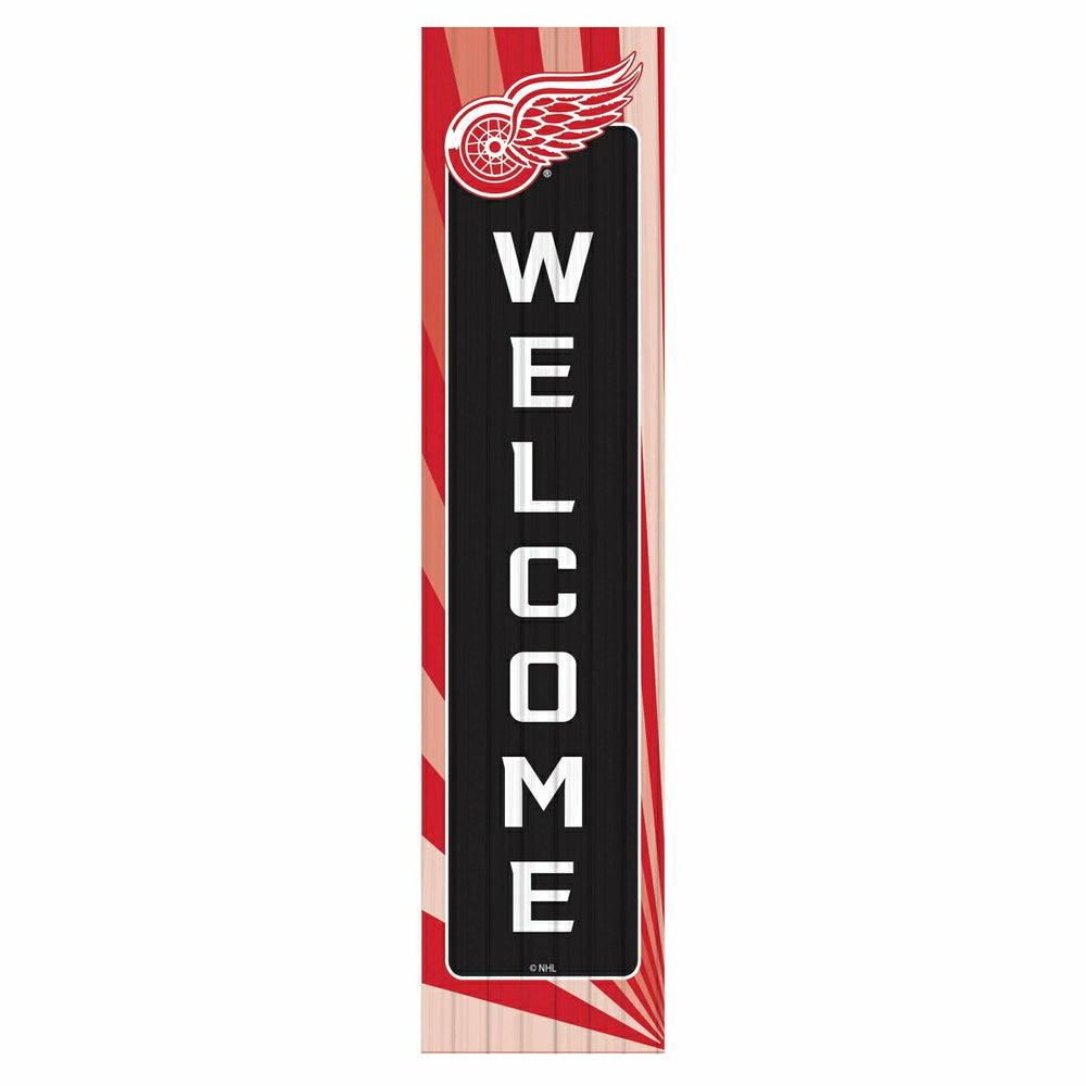 Detroit Red Wings Summer Seasonal Single Sided Large Leaner, 46", NHL, Home
