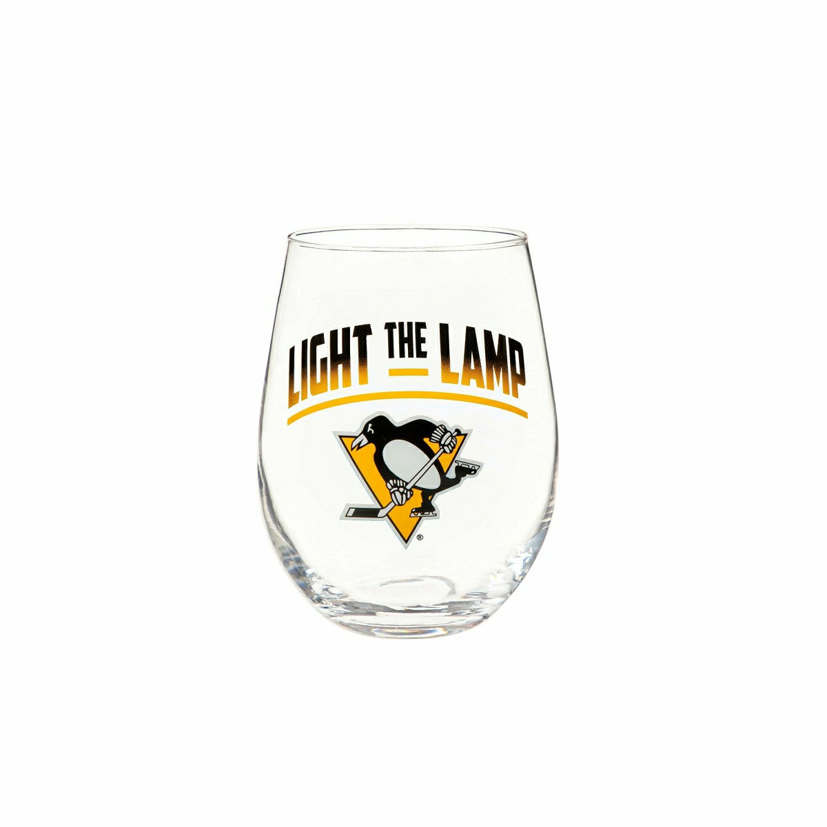 Stemless 17OZ Glass & Tankard 16OZ Gift Set, Pittsburgh Penguins, Home, NHL