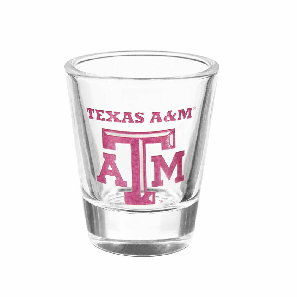 Texas A&M 4-Piece Ceramic and Glass 2oz. Shot Glass Set, Home, Collegiate