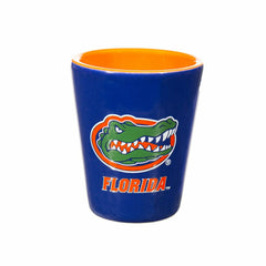 University of Florida 4-Piece Ceramic and Glass 2oz. Shot Glass Set, Home, Collegiate