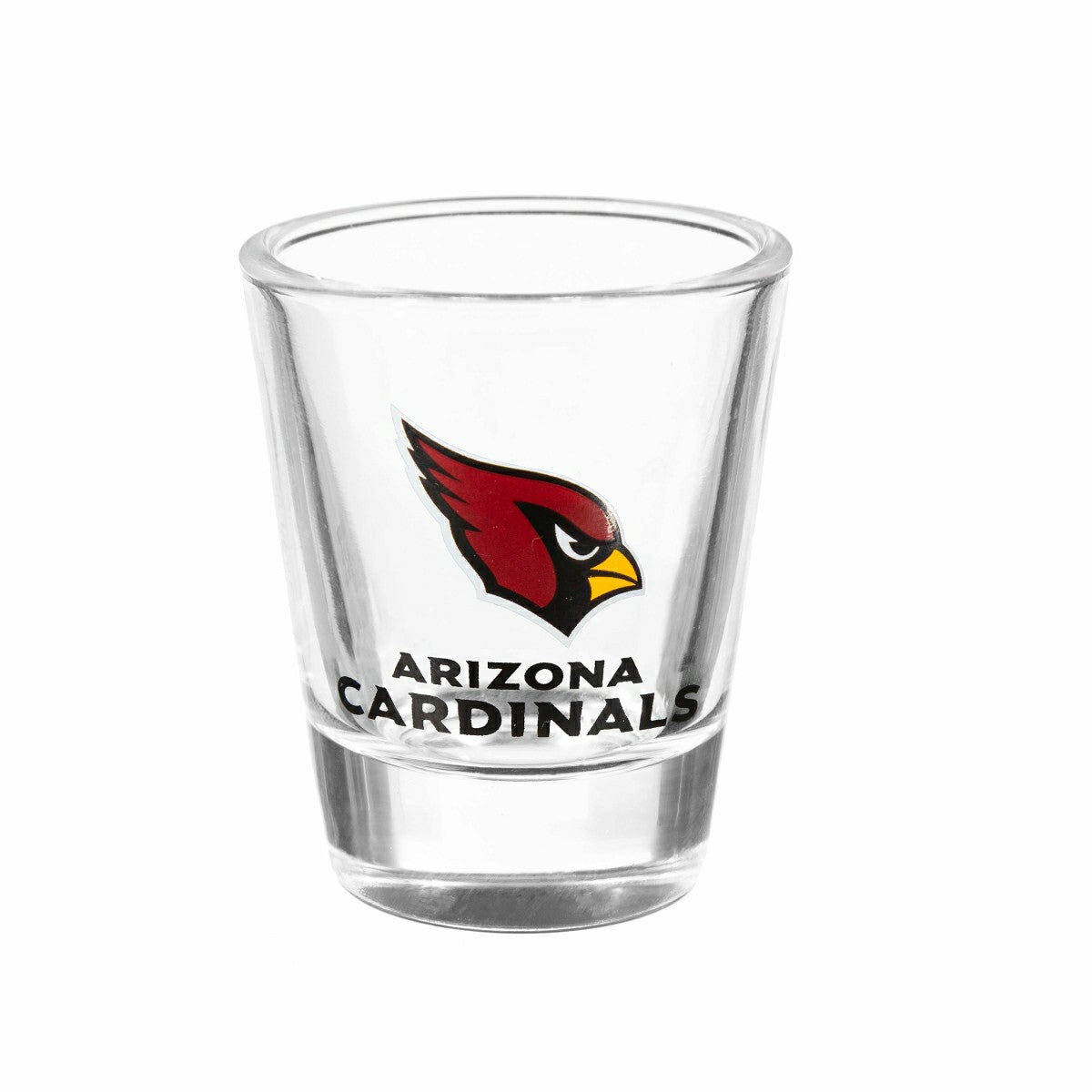Arizona Cardinals 4-Piece Ceramic and Glass 2oz. Shot Glass Set, Home