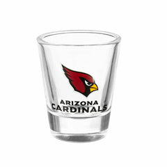 Arizona Cardinals 4-Piece Ceramic and Glass 2oz. Shot Glass Set, Home