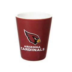 Arizona Cardinals 4-Piece Ceramic and Glass 2oz. Shot Glass Set, Home