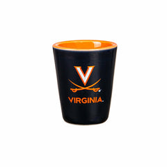 University of Virginia 4-Piece Ceramic and Glass 2oz. Shot Glass Set, Home, Collegiate