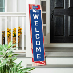 New York Rangers Summer Seasonal Single Sided Large Leaner, 46", NHL, Home