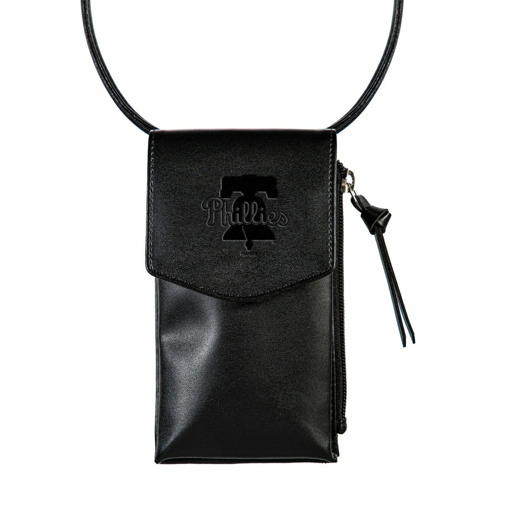 Philadelphia Phillies, Cross Body Wallet, Black, Home, MLB