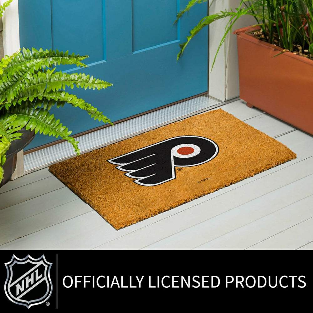 Coir Mat, 16"x28", Philadelphia Flyers, NHL
