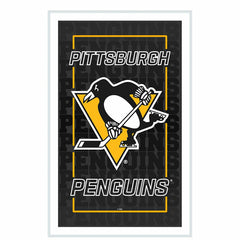 Pittsburgh Penguins Hockey Rectangle Neolite LED Decor, NHL, Home