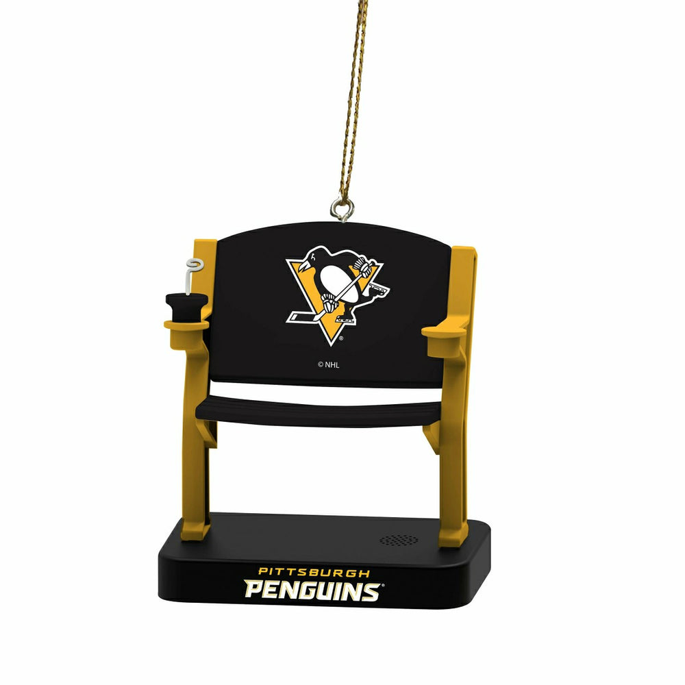 Stadium Seat Ornament, Pittsburgh Penguins, NHL, Home
